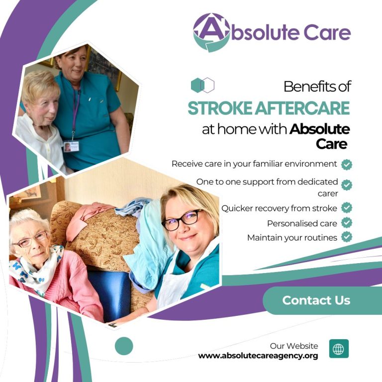 post-stroke home care support in a Leicestershire home